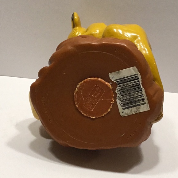 Vintage The Lion King Mufasa and Simba Vinyl Piggy Bank - Picture 6 of 8